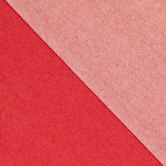 Fm Washed Denim Red Fold