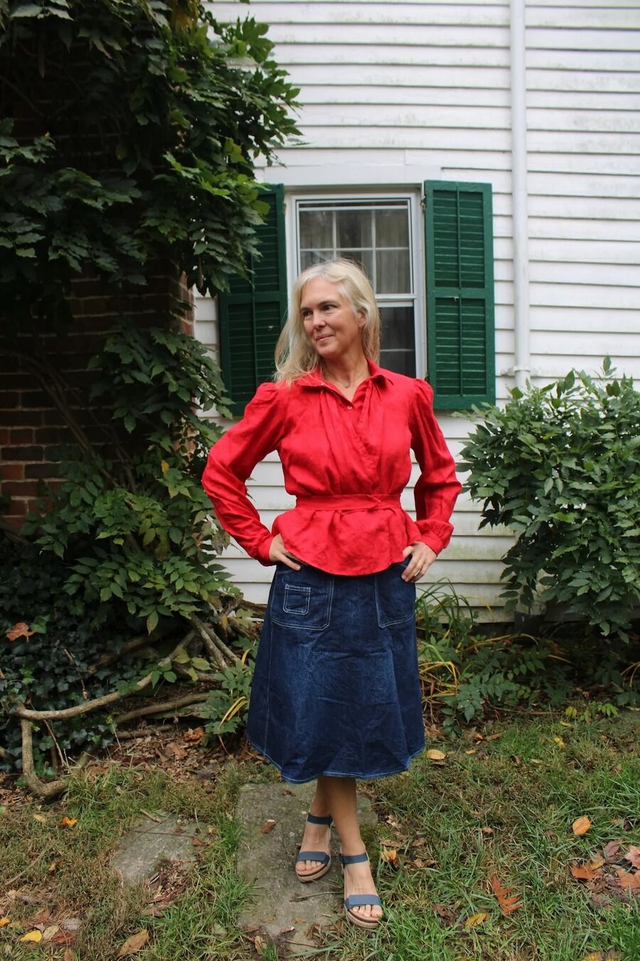 Folkwear Calico Day Dress Pattern 5