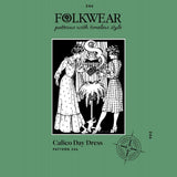 Folkwear Calico Day Dress Pattern Cover