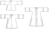 Folkwear Patterns Chinese Jacket Sketch1