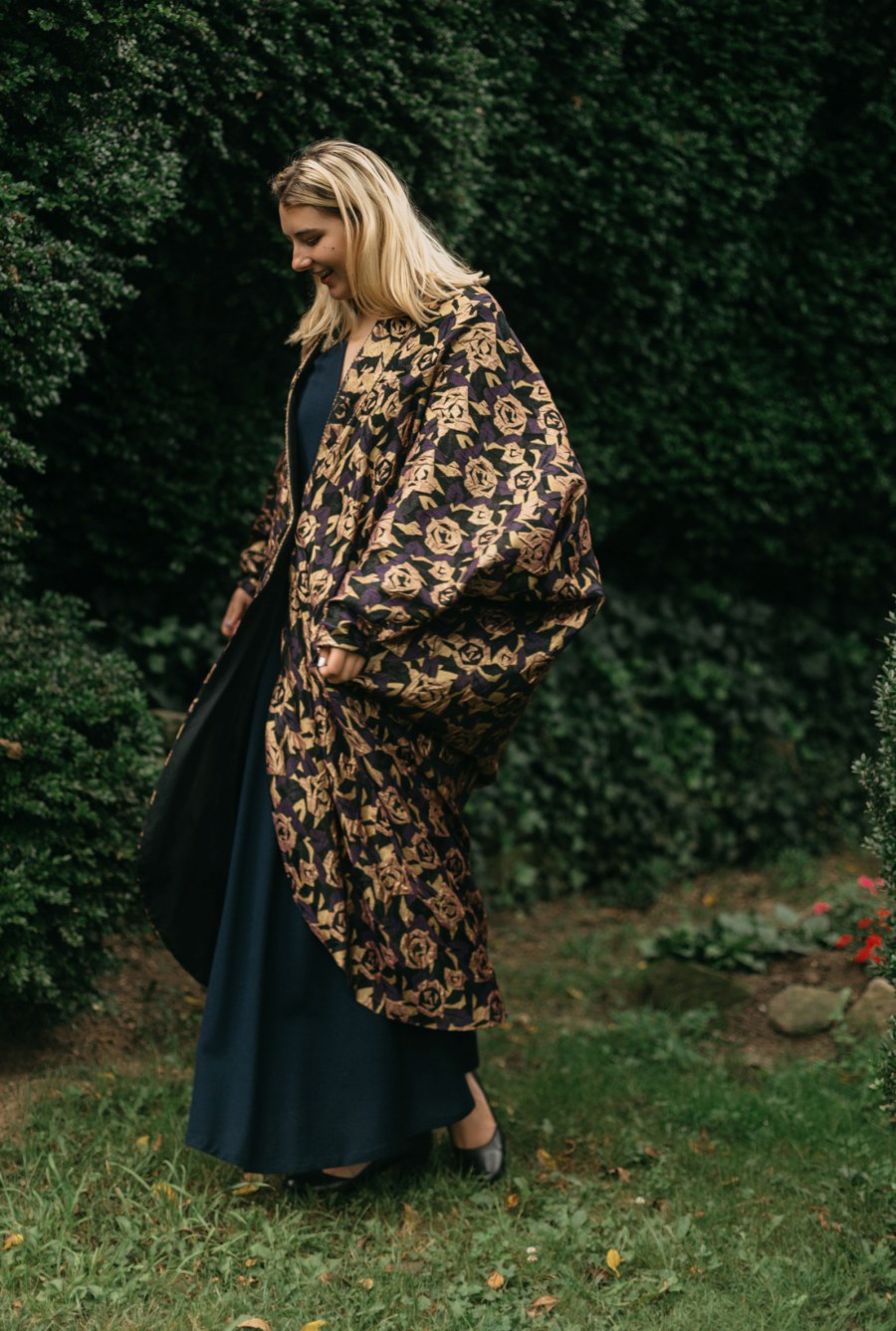 Folkwear Patterns Poiret Cocoon Coat 1