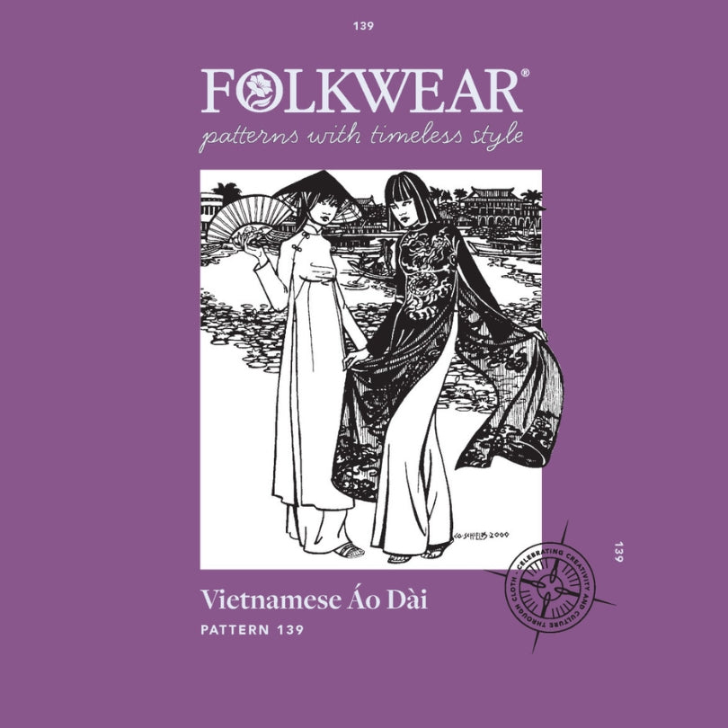 Folkwear Vietnamese Ao Dai Pattern Cover
