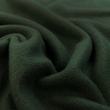 Forest Fuzz Dark Green Polyester Fleece Fabric