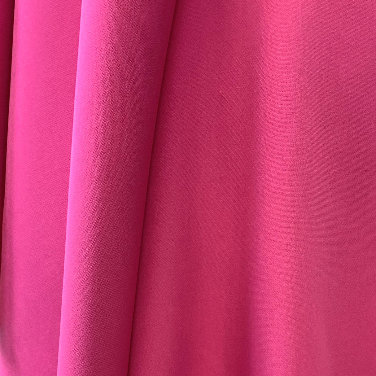 French Crepe Smooth Rose Pink Polyester Crepe Suting Fabric D1