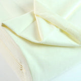 French Terry Cream Jersey Fabric With A Looped Back Scale Fabric Close Up Photo