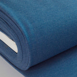 French Terry Denim Marl Jersey Fabric With A Looped Back Fabric Cu