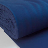 French Terry French Navy Jersey Fabric With A Looped Back Fabric Cu