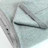French Terry Silver Jersey Fabric With A Looped Back Scale Fabric Close Up Photo
