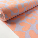 French Terry Craft Hearts Pink Purple Elastane Knit Jersey Fabric Bolt 75C5Ed32 4A77 4524 B709 8059832E55Ca
