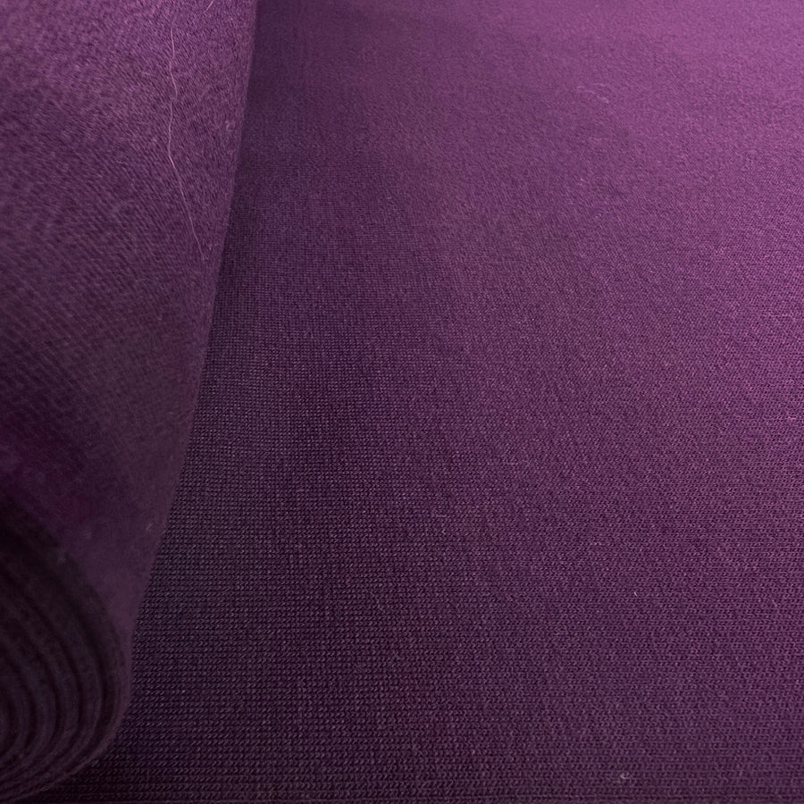 French Terry Damson Oeko Tex Cotton Lycra Dress Fabric Roll
