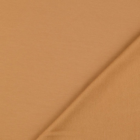 French Terry Fabric Cinnamon 0831 Fold