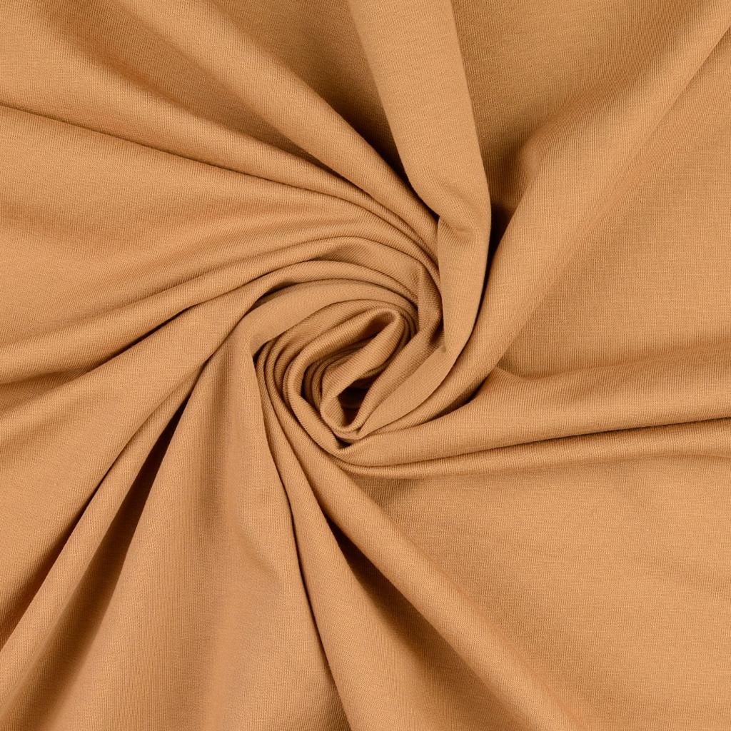 French Terry Fabric Cinnamon 0831 Twist