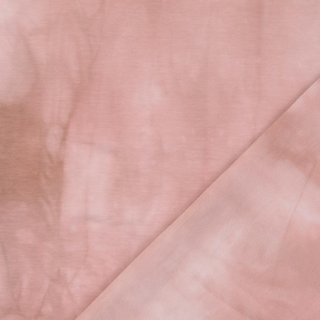 French Terry Tie Dye Pink 2080940009 Fold