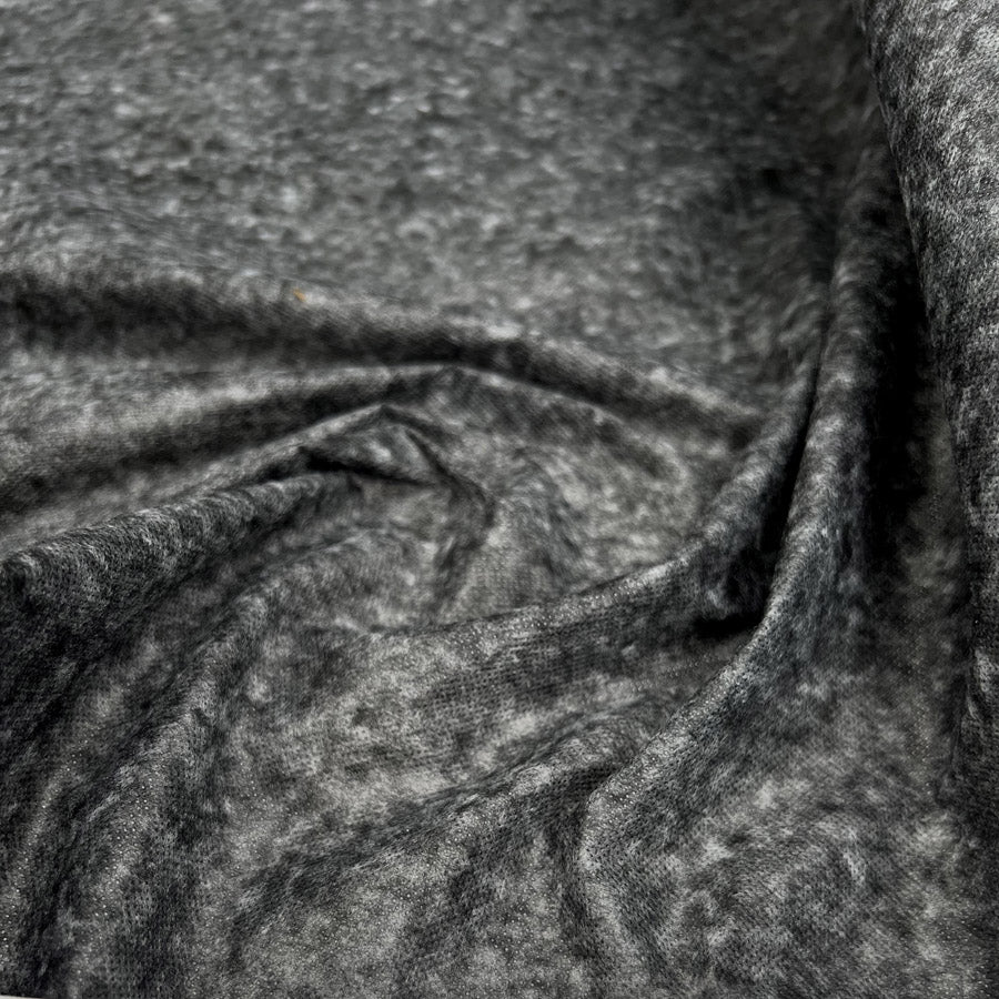 Freudenberg Fusible Interfacing Charcoal Medium Grey Black Fabric