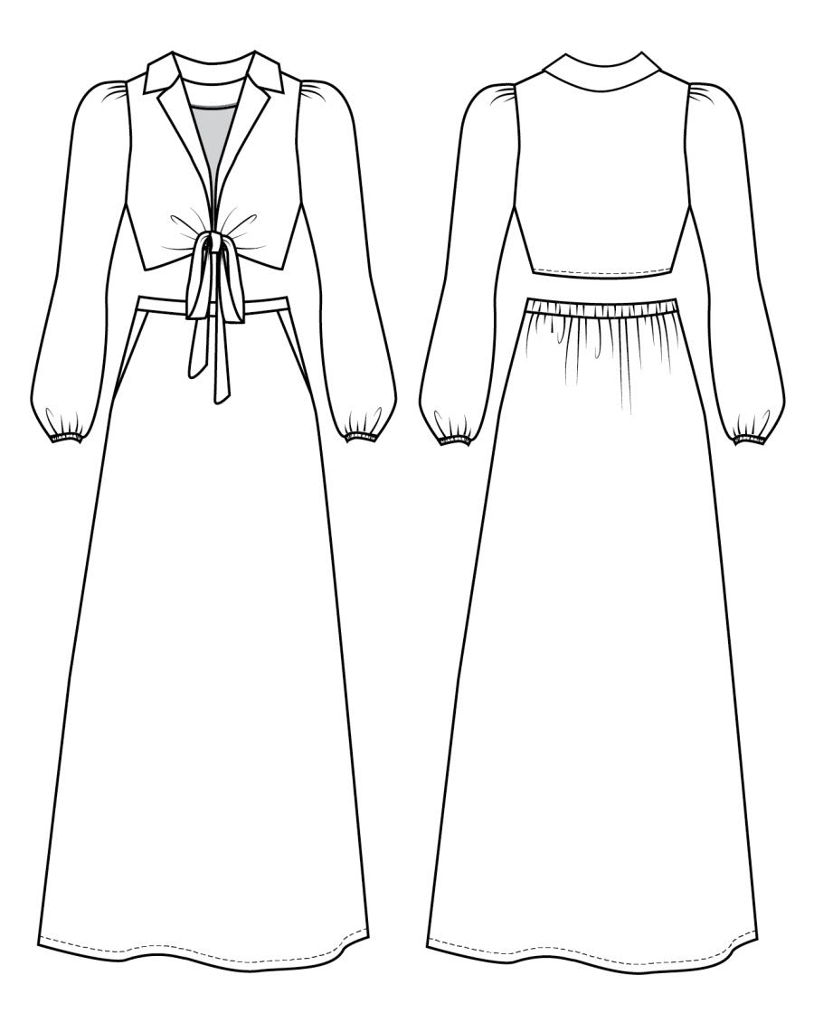 Friday Pattern Company Saturday Set Pattern Sizes Xs 7X Sketch