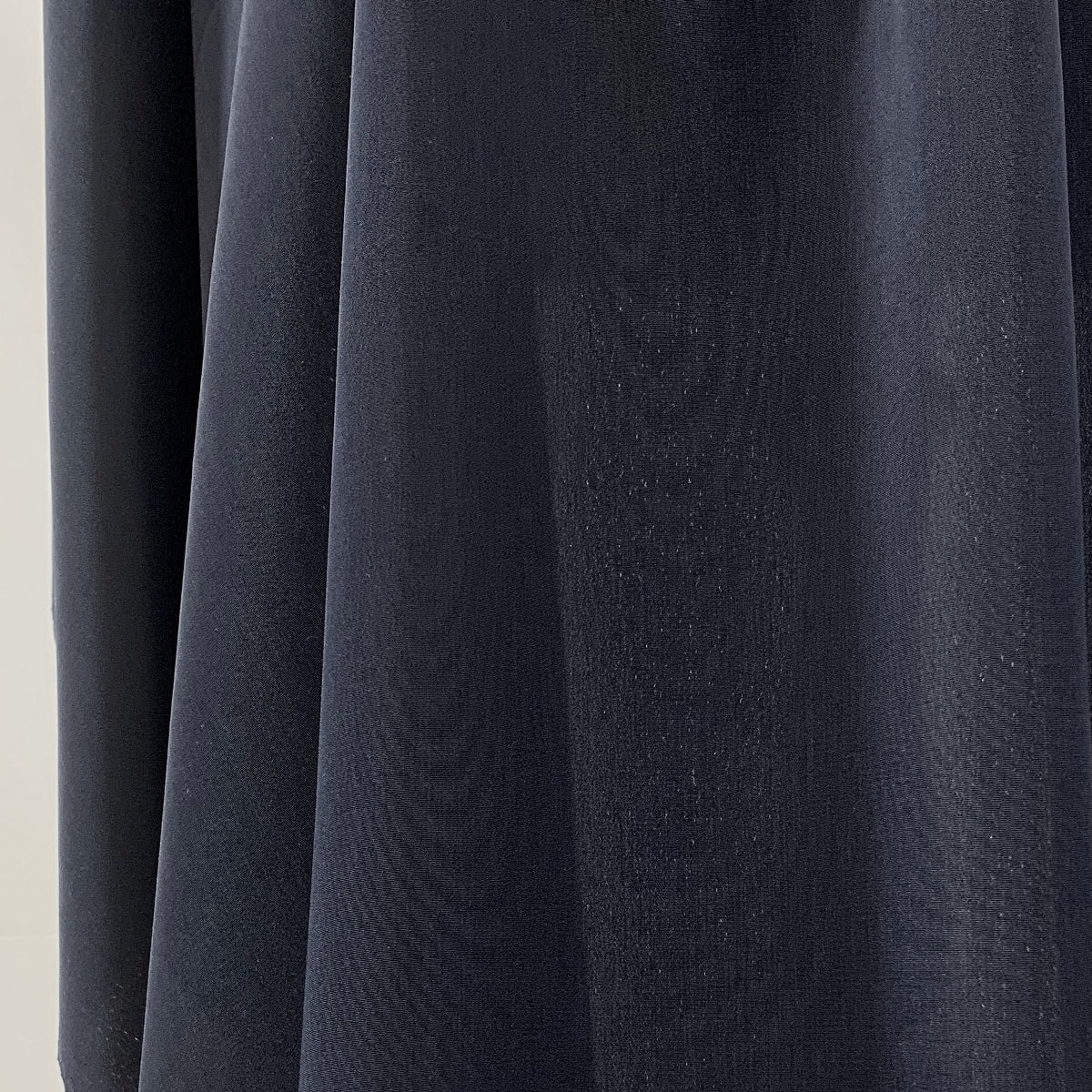 Front Page Navy Soft Polyester Peachskin Dress Fabric Drape
