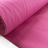 Fuchsia Flex Pink Cotton Elastane Woven Suiting Fabric Roll