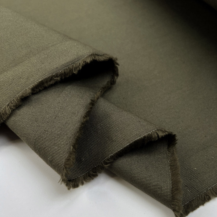 Gabardine Esercito Cotton Green Woven Plain Trouser Fabric Fold 3532343B 3544 40Bc Be39 B7595B7C6B6C