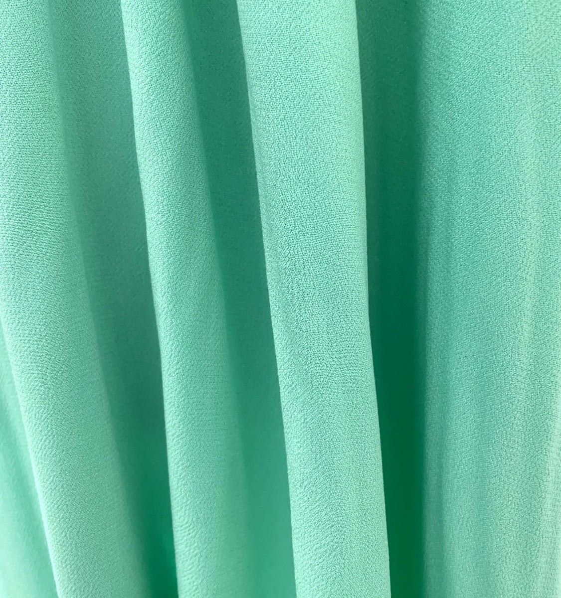 Gardinia Mint Fine Lightweight Viscose Crepe Drape
