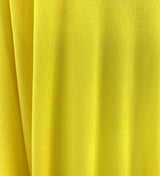 Gardinia Neon Fine Lightweight Viscose Crepe Bright Yellow Drape