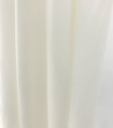 Gardinia White Fine Lightweight Viscose Crepe Drape