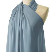 Georgette Dress Fabric - Cloud