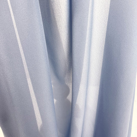 Georgette Dress Fabric Duck Egg Hang