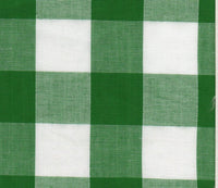 Remnant - Gingham 1" Checks - Green (0.85m)