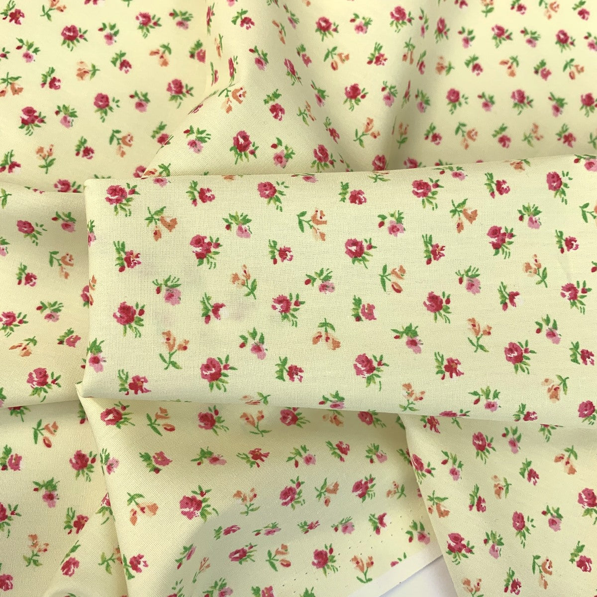 Girls Dress Yellow Pink And Orange Floral Pattern Yellow Bg Fold