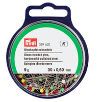 Prym - Glass-Headed Pins (0.60 x 30mm)