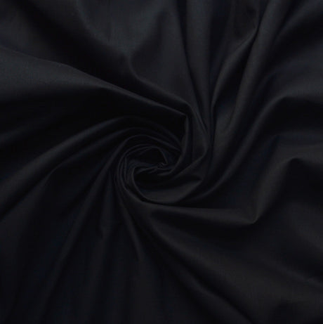Gone Dark Black Cotton Lawn Cu D