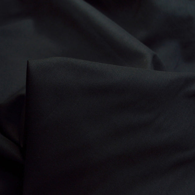 Gone Dark Black Cotton Lawn Cu