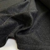 Good better best charcoal grey italian wool melton coating fabric cu
