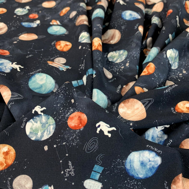 Gots French Terry Space Cotton Elastane Jersey Fabric Cu1