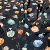 Gots french terry space cotton elastane jersey fabric cu1