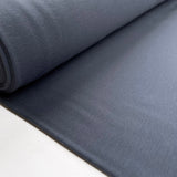 Gots Organic French Terry Denim Cotton Elastane Knitted Plain Jersey Fabric Bolt