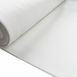 Gots Organic French Terry Soft White Cotton Elastane Knitted Plain Jersey Fabric Bolt