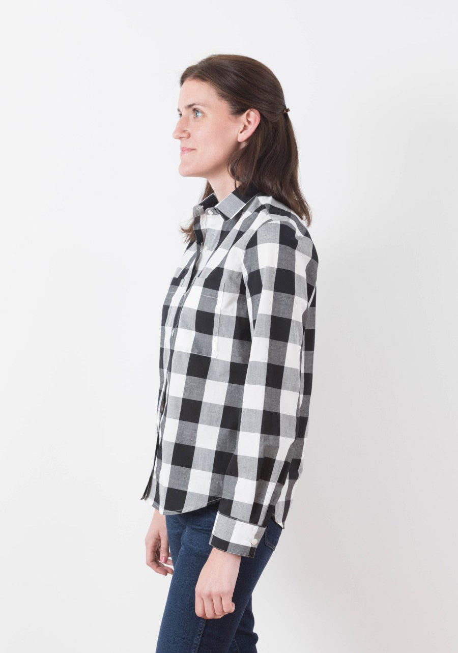 Grainline studio archer button up shirt sizes 0 18 2