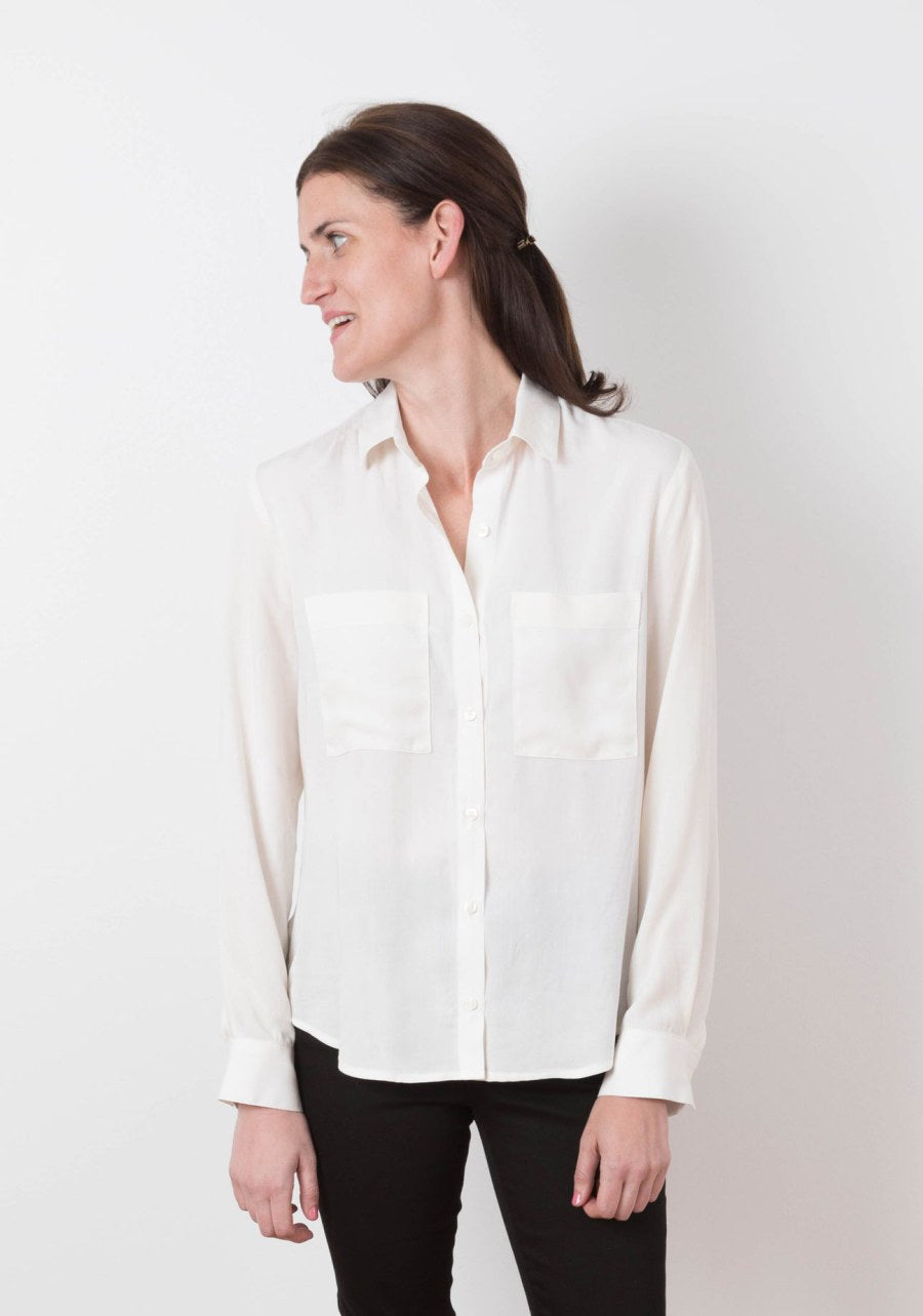 Grainline studio archer button up shirt sizes 0 18 4