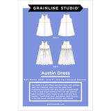 Grainline Studio Austin Dress Pattern 0 18 Cover