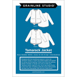 Grainline studio tamarack jacket pattern 14 30 cover