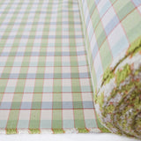 Green White Blue Red Check Cotton Shirting Joy Of Spring Roll