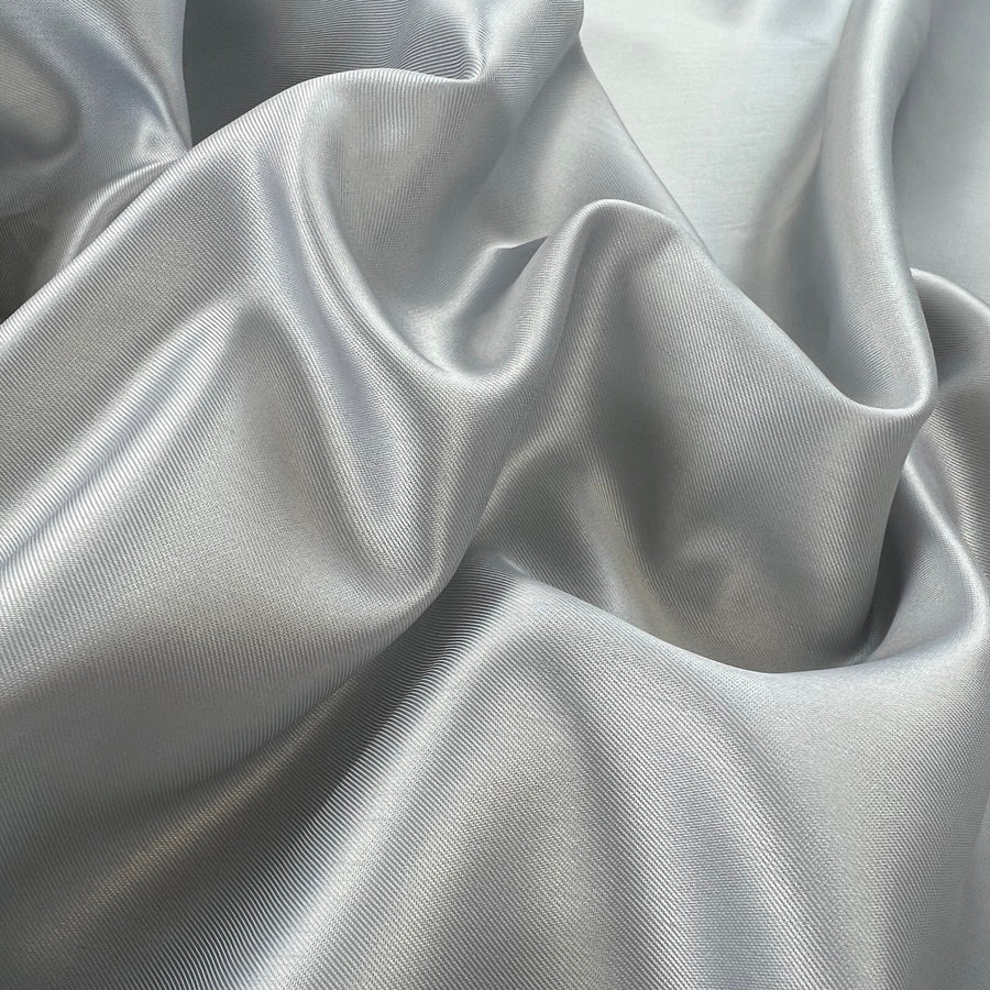 Grey Twill Lining Acetate Viscose Fabric