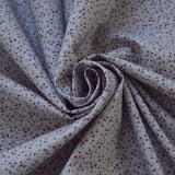 Gypsophila Cotton Poplin Dove Grey Dress Fabric Cud