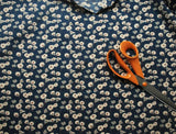Hanakotoba Japanese Floral Cotton Fabric Petrol Blue W 4997C13A A781 4Bec 8A93 4276Bf659044