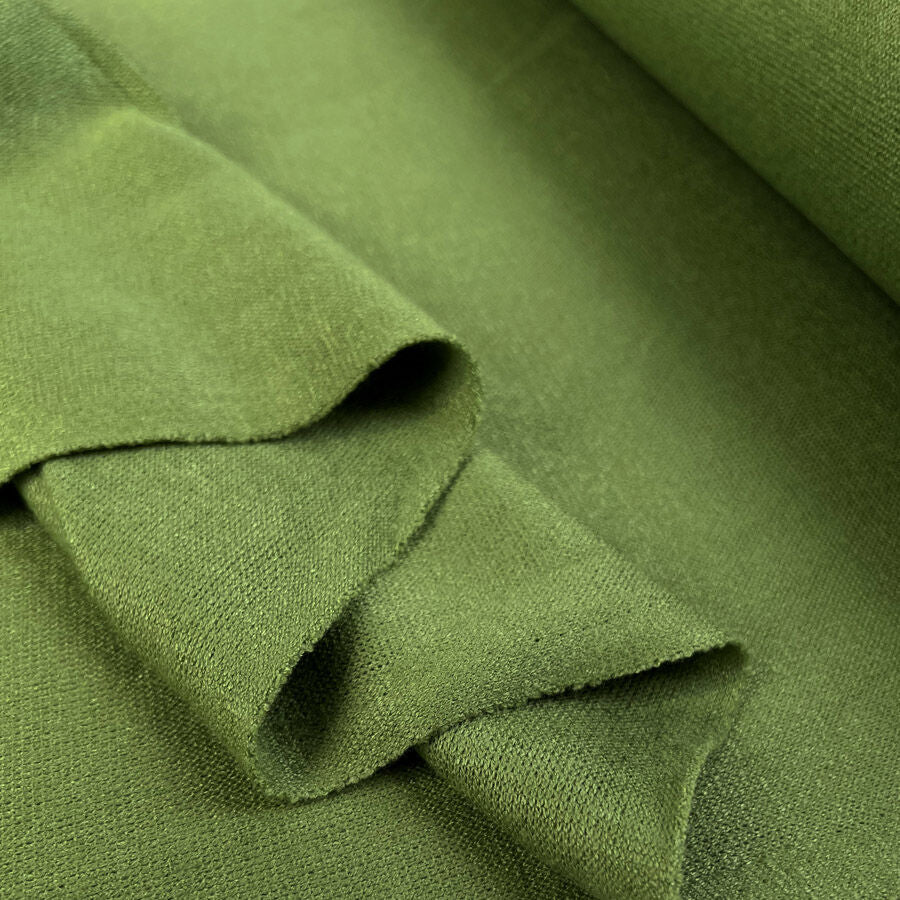 Harmony Knits Fern Viscose Polyester Elastane Knit Jersey Fabric Fold