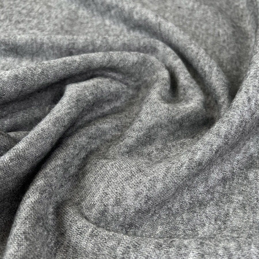 Harmony Knits Silver Marl Viscose Polyester Polyamide Knitted Jersey Marl Fabric