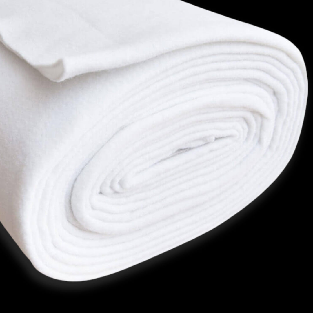 Heat resistant insulating wadding
