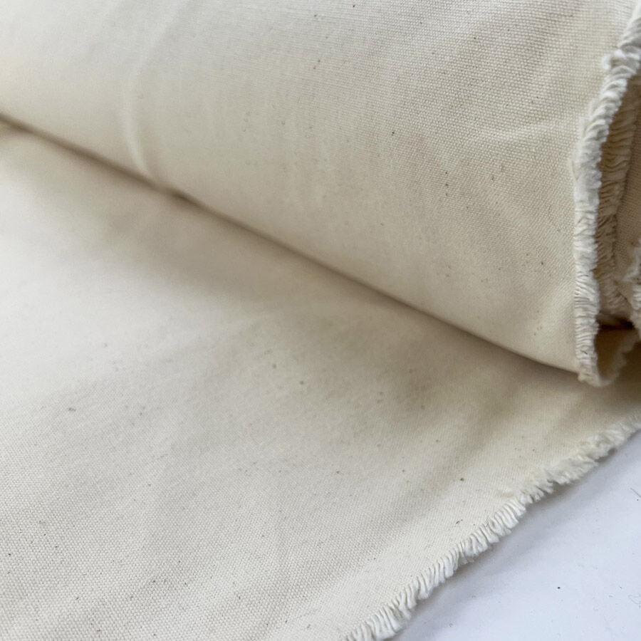 Heavy calico cotton woven fabric roll