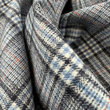 Hey Ho Wool Check Suiting Fabric
